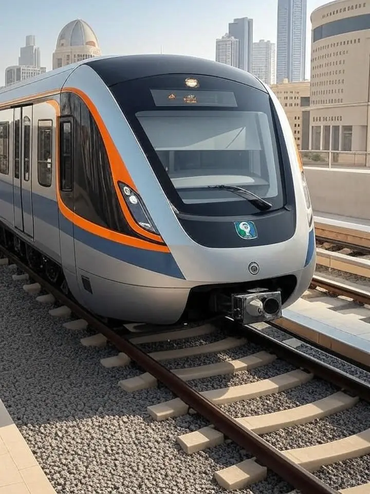 موظفون يعملون في مترو الرياض داخل المحطة مع لافتة توظيف وفرص عمل معلنة لعام 2025
(وظائف مترو الرياض 2025 )