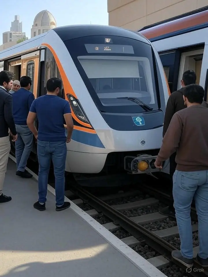 حفل افتتاح مترو الرياض 2025 بحضور المسؤولين وعرض أولى عربات المترو