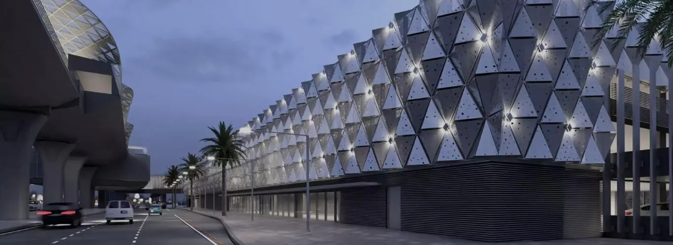 مواقف النقل العام الحديثة في الرياض 2025